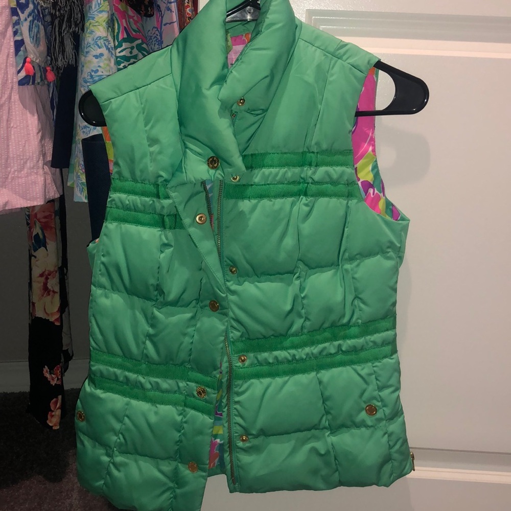 Lilly Pulitzer Green vest